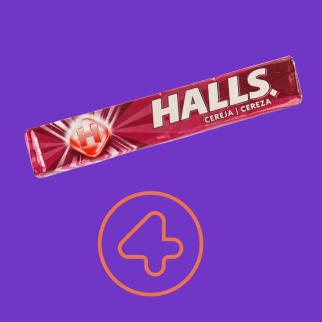 Halls Cereja 28g